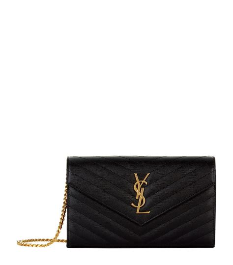 ysl crossbody wallet on chain|ysl monogram chain wallet.